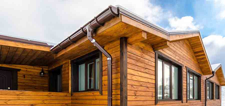 ravalement d'une maison en bois